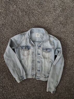 Light Wash Denim Jacket - Medium Almost Famous
